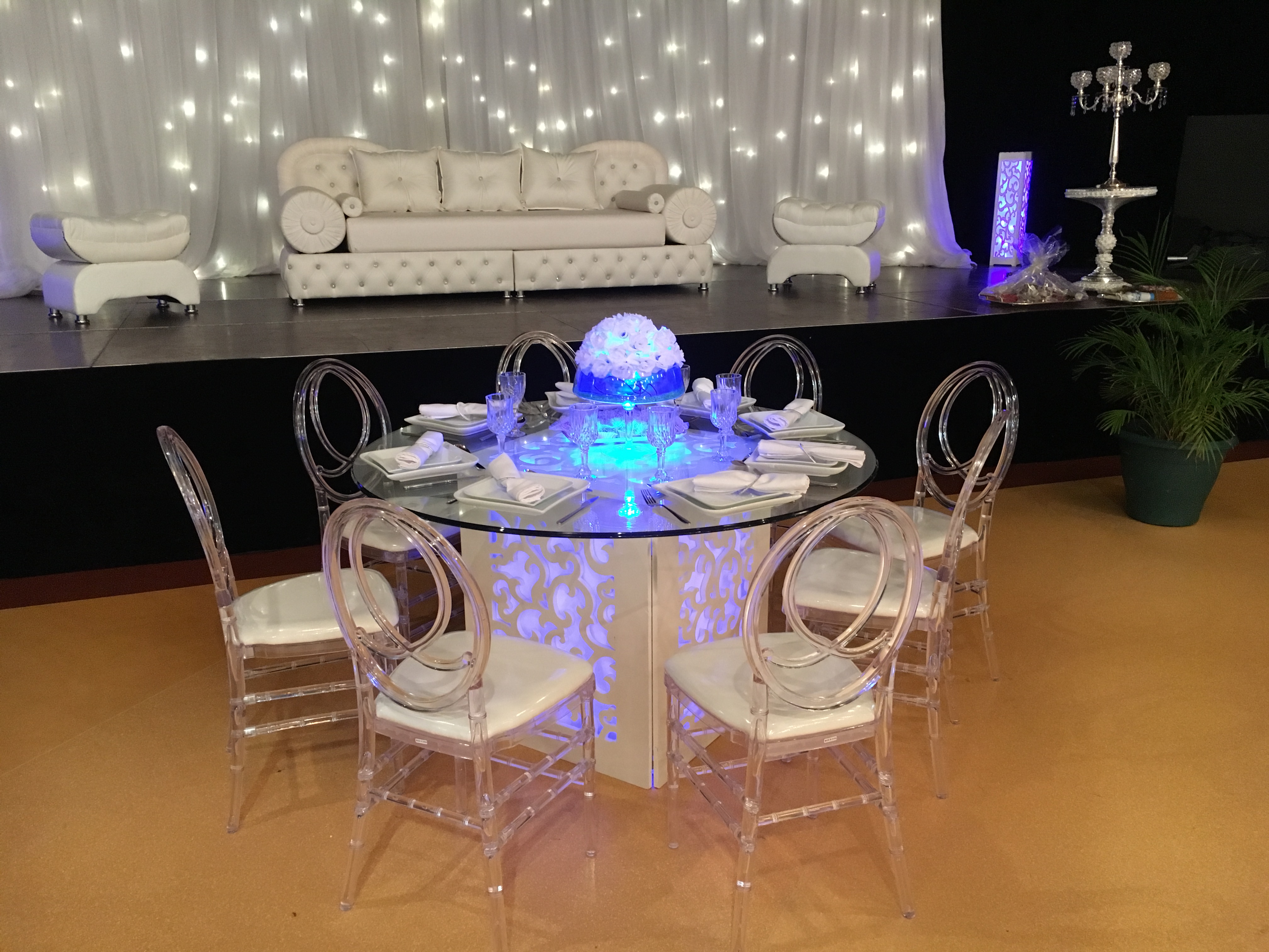 Décoration de salle de mariage